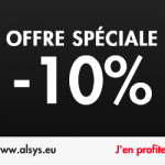 Offre spéciale lancement alsys.eu